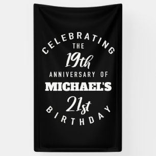 Banderoles Funny 40e anniversaire Personnalisé
