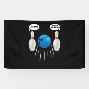 Banderoles Funny Bowling - Cadeau Pour Bowlers