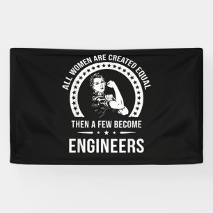 Banderoles Funny Engineer For All Women