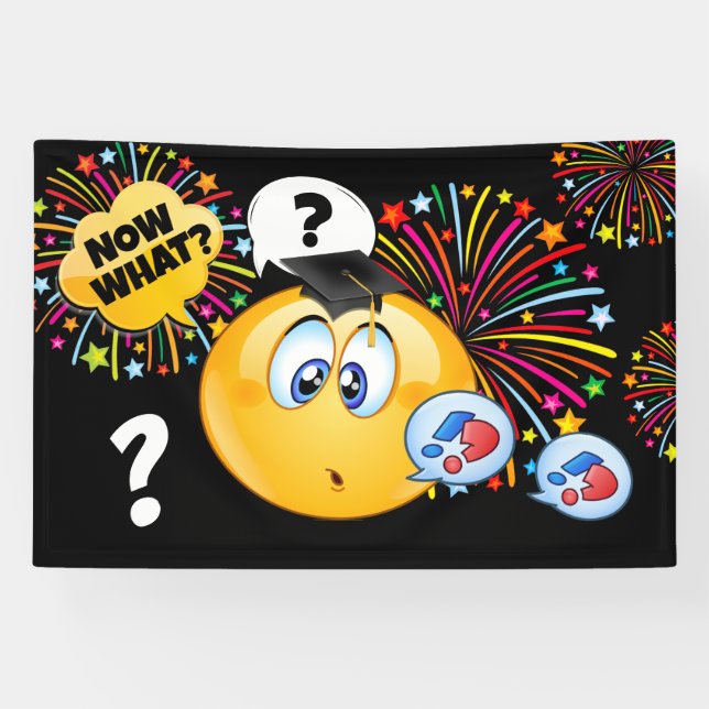 Banderoles FUNNY Félicitations Graduation (Horizontal)