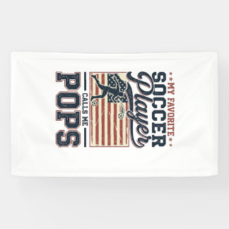 Banderoles Funny Soccer Pops Vintage Engraving Shirt Design_1