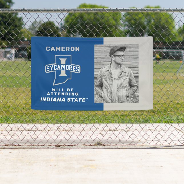 Banderoles Futur diplômé de l'État de l'Indiana (En situation)