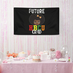 Banderoles Futur HBCU Grad Girl Graduation Black College