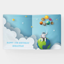 Galaxie des astronautes de l'espace 1er anniversai