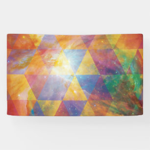Banderoles Galaxie géométrique