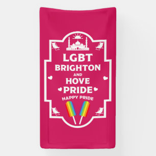 Banderoles Gay pride Brighton