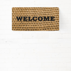 Banderoles Geebung Burlap