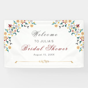 Banderoles Géométrie Vintage Motif Classique Intriqué Mariage