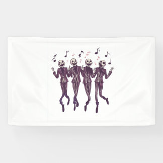 Banderoles Ghost Barbershop Quartet