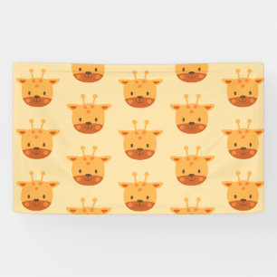 Banderoles Giraffe Anniversaire Art pour enfants