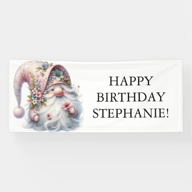 Banderoles Gnome Special Day  (Horizontal)