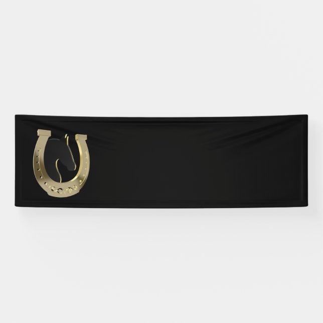 Banderoles Golden horseshoe (Horizontal)