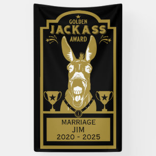 Banderoles Golden Jackass