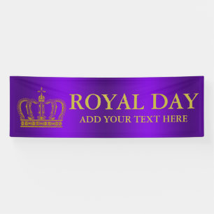 Banderoles Golden Royal Crown I + votre backgr. & idées