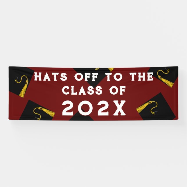 Banderoles Graduation Classe supérieure 2025 (Horizontal)