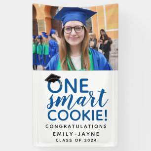 Banderoles Graduation One Smart Cookie Photo