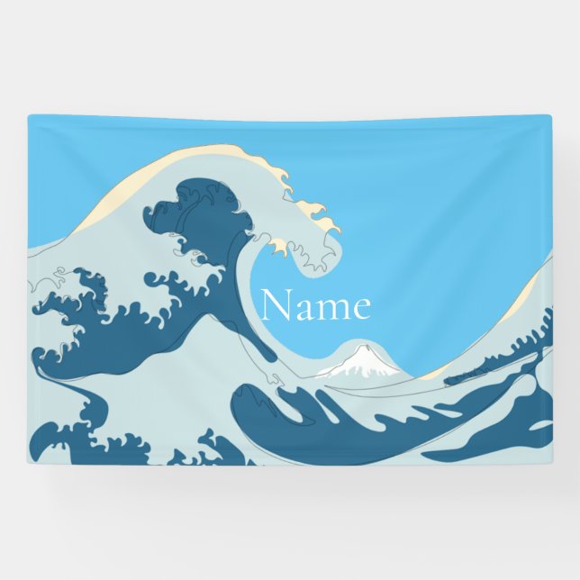 Banderoles Grande vague Thunder_Cove (Horizontal)