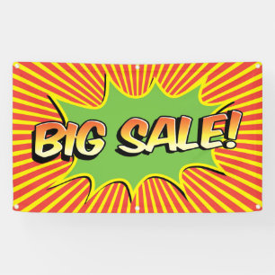 Banderoles Grande vente