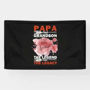 Banderoles Grandfather Quotes   Papa And Grandson