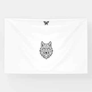 Banderoles Graphisme Loup Sauvage | T-Shirt Loup de la Nature