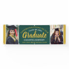 Green And Gold Congrats Grad 2 - Diplôme Photo