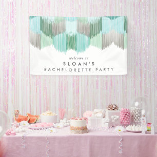 Banderoles Green Modern Fringe Bachelorte