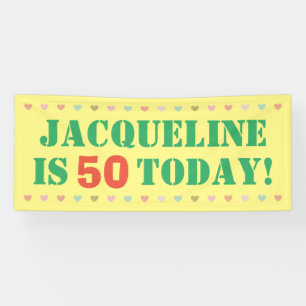 Banderoles Gros anniversaire audacieux