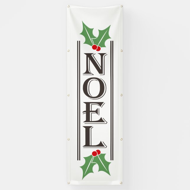 Banderoles Gros NOEL Typographie Noël (Vertical)