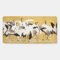 Grupe de grues japonais Vintage Oiseau Riche Class