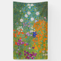 Gustav Klimt - Jardin des fleurs