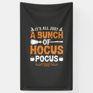 Banderoles Halloween C'est Tout Juste Un Peu De Hocus Pocus S