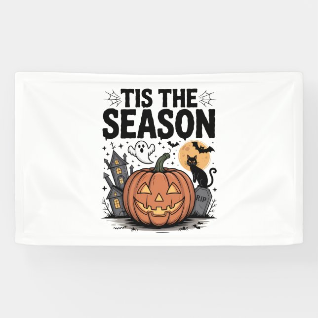 Banderoles Halloween de la saison (Horizontal)