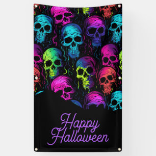 Banderoles Halloween en plein air