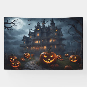 Banderoles Halloween Haunted House et Jack-O Lanterns