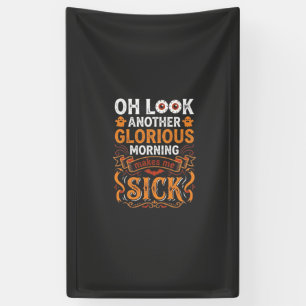 Banderoles Halloween Matin Glorieux Me Rend Malade Design_1