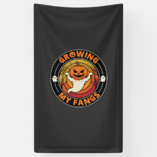 Banderoles Halloween Mes Crocs De Fantôme De Citrouille Pouss