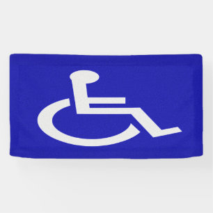 Banderoles Handicapés handicapés