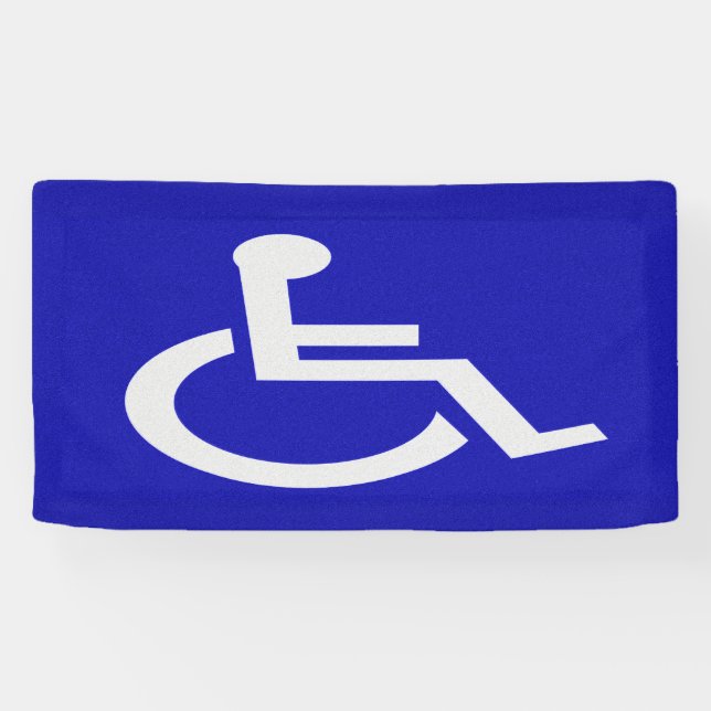 Banderoles Handicapés handicapés (Horizontal)