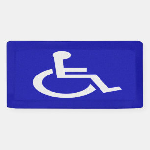 Banderoles Handicapés handicapés