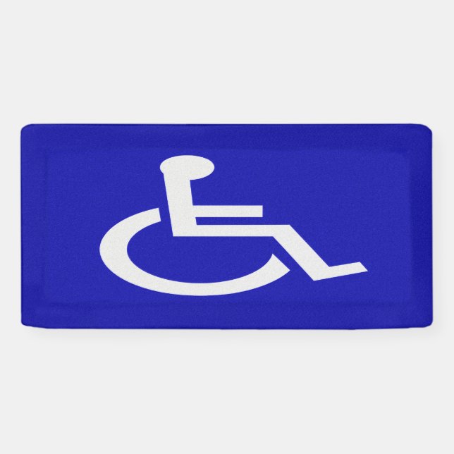 Banderoles Handicapés handicapés (Horizontal)