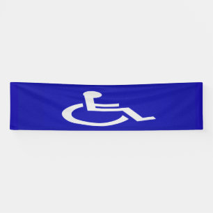 Banderoles Handicapés handicapés