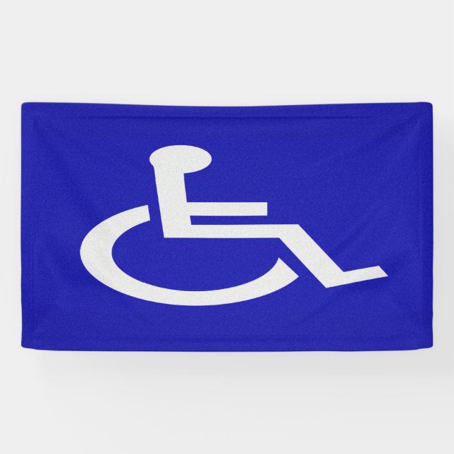 Banderoles Handicapés handicapés (Horizontal)