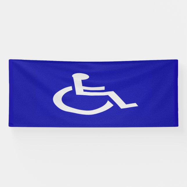 Banderoles Handicapés handicapés (Horizontal)