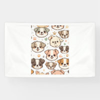 Happy mignon Motif Puppies