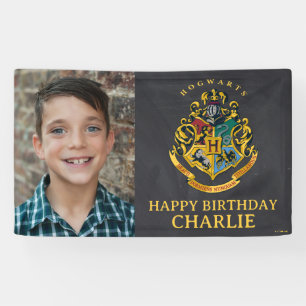 Banderoles Harry Potter Armoiries de Poudlard Anniversaire