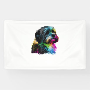 Banderoles Havanais Chien Pop Art Design Havanais Amateurs