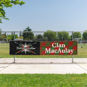 Banderoles Highland Festival Clan MacAulay 2 Tent Banner