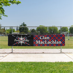 Banderoles Highland Festival Clan MacLachlan Tent