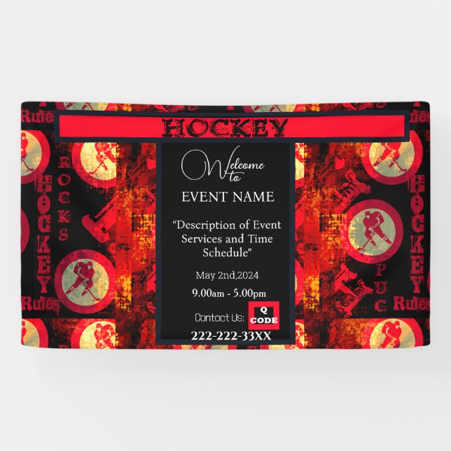 BANDEROLES HOCKEY (Horizontal)