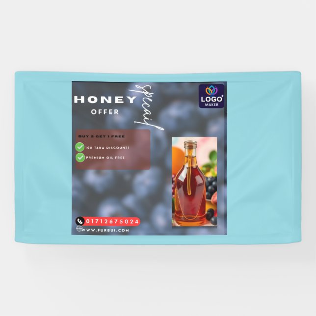 Banderoles honey 🍯  (Horizontal)